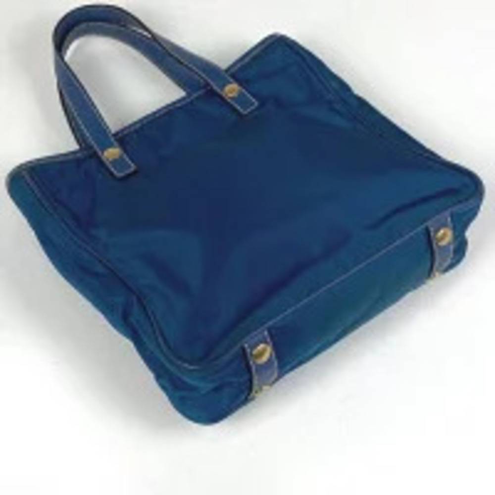 Prada Bag Milano Shoulder Cutout Tote Blue